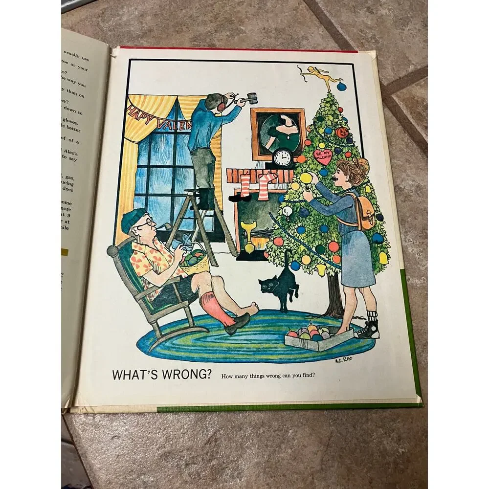 Highlights‎ Magazine Book Bound Issues Christmas 1974 & Valentine 1977 Lot
